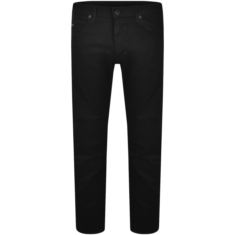 Emporio Armani J45 Regular Fit Jeans Black